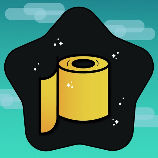 Toilet Paper Collector Icon