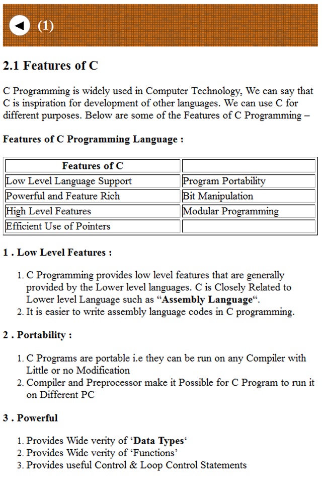 Learn C Programming screenshot 3