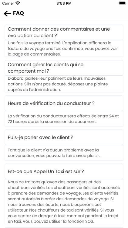 Driver Appel Un Taxi screenshot-6