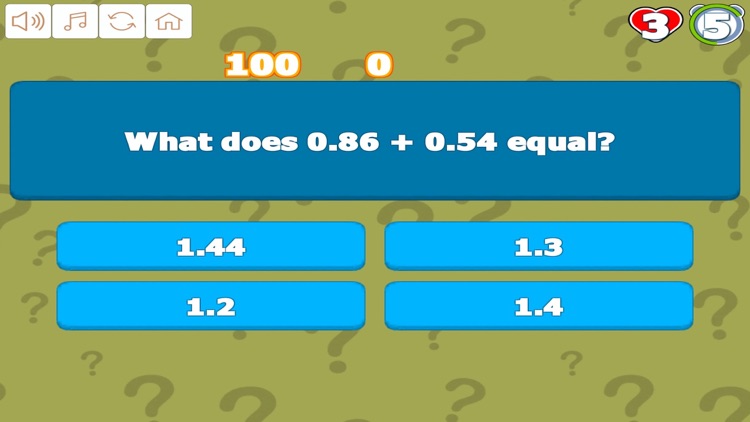 Grade 5 Math Trivia screenshot-3
