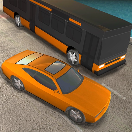 Racing Bus: Driving Big Car Icon