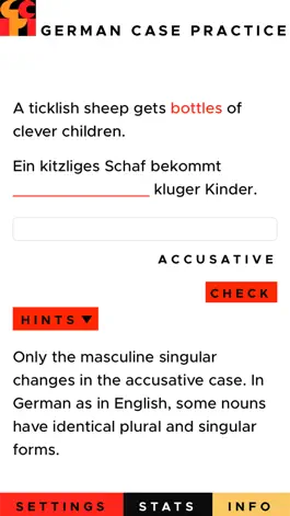 Game screenshot German Case Practice hack