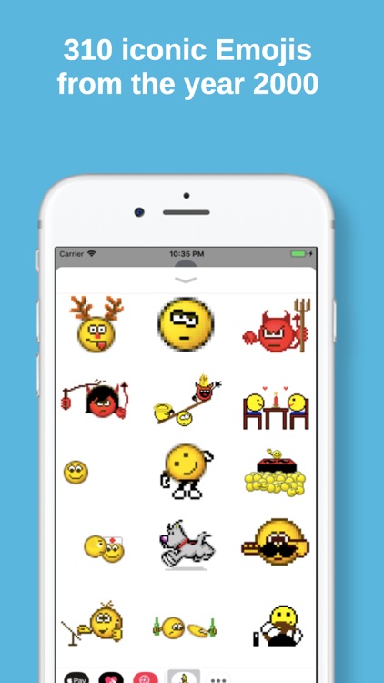 Retro Smileys Sticker Pack