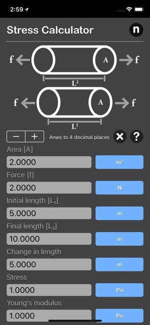 Stress Strain Calculator(圖1)-速報App