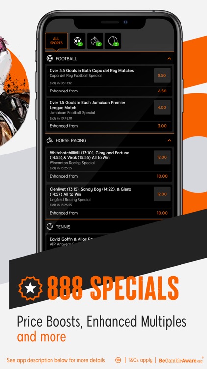 888 Sport: Live Sports Betting screenshot-3