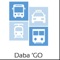 Daba'Go finds the best route for you by taking into account the different means of transport available (train, taxi, tram, walking, bus, boda