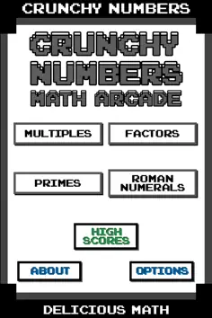 Crunchy Numbers Math Arcade - Screenshot 1