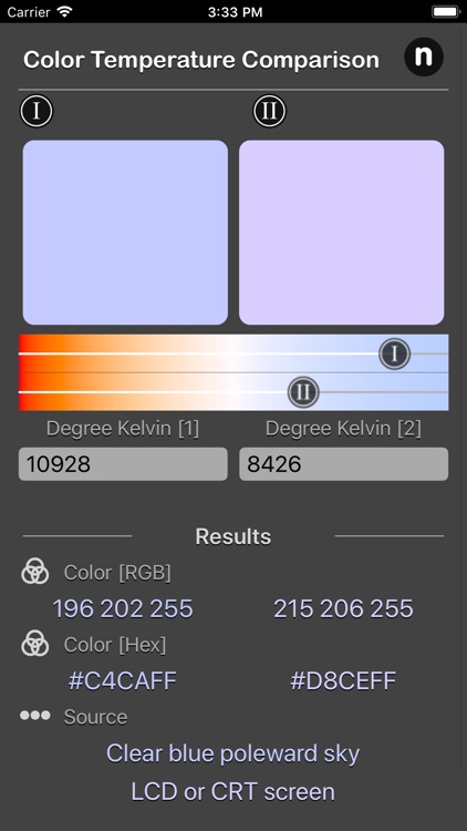 Color Temperature Comparison screenshot-4