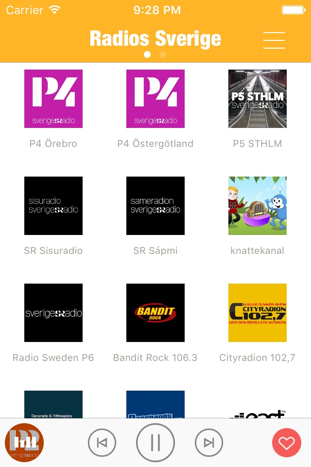 Sverige Live Stream FM screenshot 3
