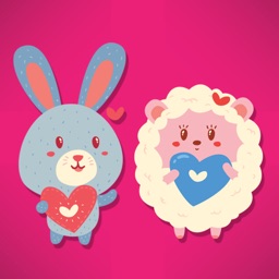 Sheep & Bunny Stickers!