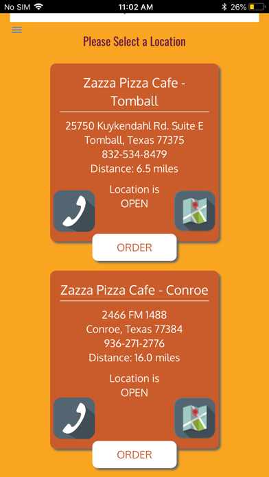 Zazza Pizza Cafe screenshot 2