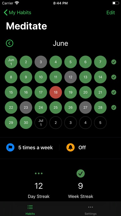 Hapit – Habit Tracker screenshot-3