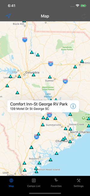 South Carolina – Camping & RVs(圖1)-速報App