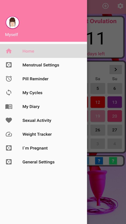 Myself - Period Tracker