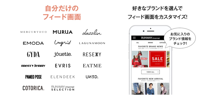 ファッション通販-RUNWAY channel