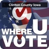 WhereUVote IA - Clinton County