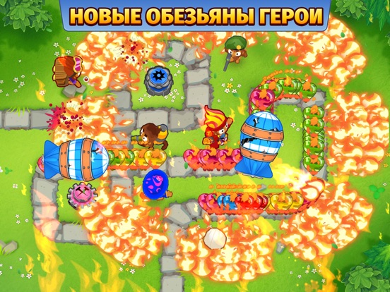Bloons TD 6 на iPad