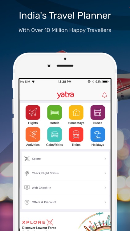 Yatra - Flights, Hotels & Cabs