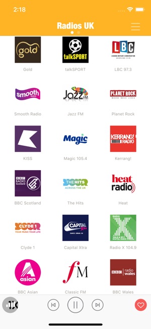 Radios UK FM Pro British Radio(圖2)-速報App