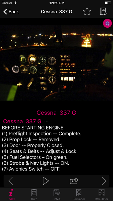 Aviation Checklist Premium screenshot 3