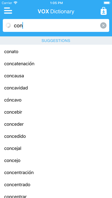 How to cancel & delete VOX Spanish Language Thesaurus from iphone & ipad 2