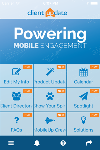 MobileUp Client Engagement screenshot 2