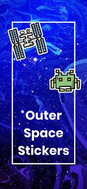 Outer Space Stickers Pro