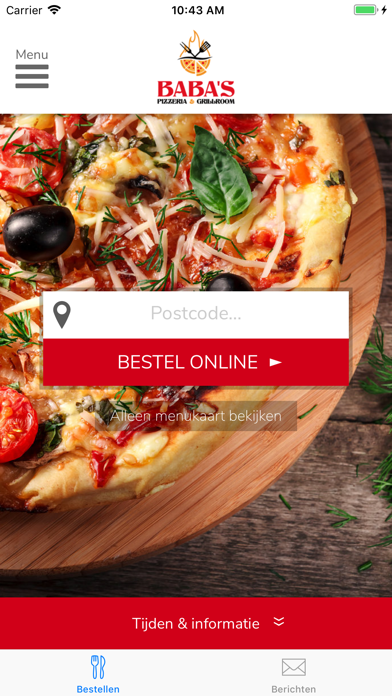 How to cancel & delete Baba's Pizza en Grillroom from iphone & ipad 1