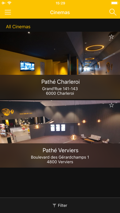 Pathé Belgique screenshot 4