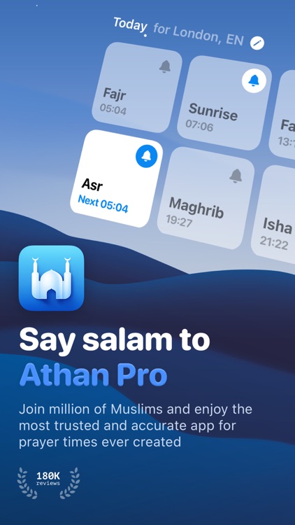Athan Pro: Quran, Azan, Qibla screenshot-0