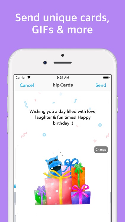 hip: Birthday Reminder App screenshot-3