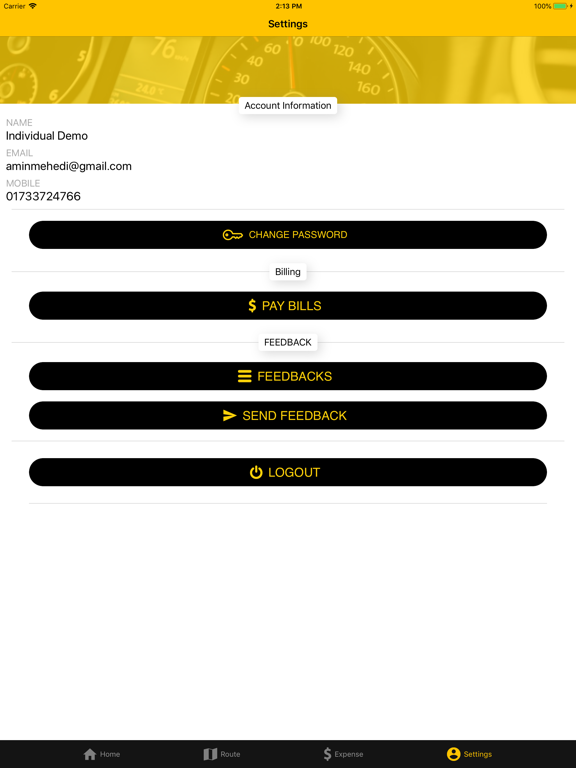 Screenshot #5 pour Track My Vehicle
