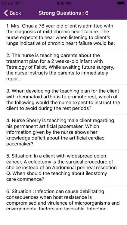 Medical Surgical Nursing Mock screenshot-6