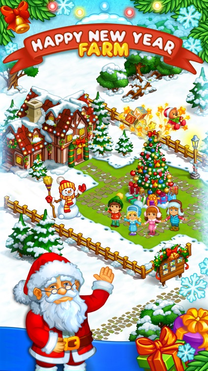 New Year Farm of Santa Claus
