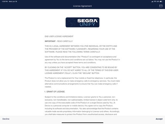 Segra Unify screenshot 3