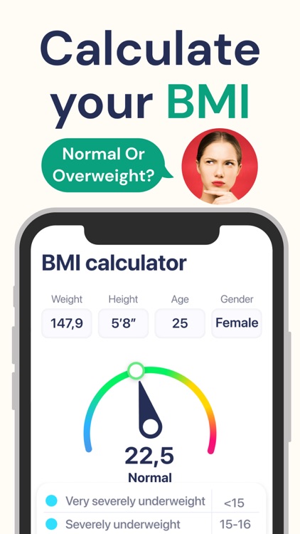 BMI Calculator Weight Tracker screenshot-3