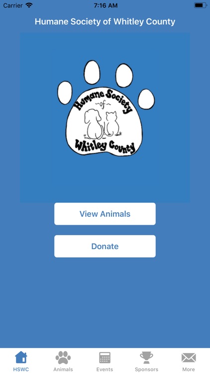 Humane Society of Wh. Co.