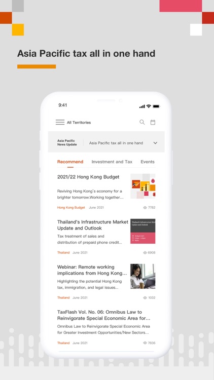 Asia Pacific Tax Insights App