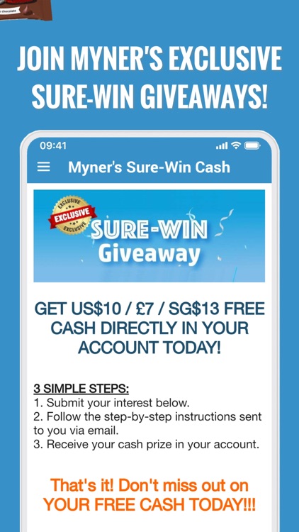 Myner - Find Giveaways & Win! screenshot-3