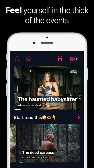 Whisper - scary chat stories screenshot 2