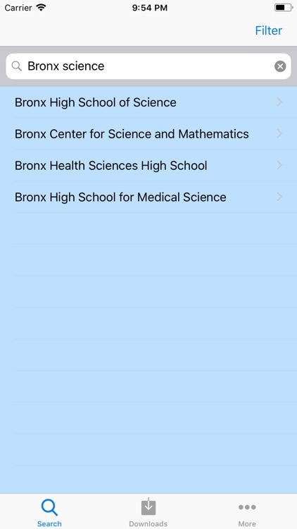 NYC High School Finder