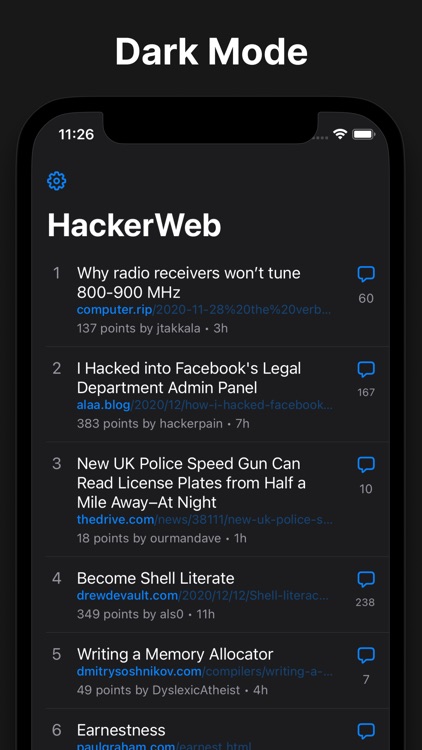 HackerWeb - Hacker News client