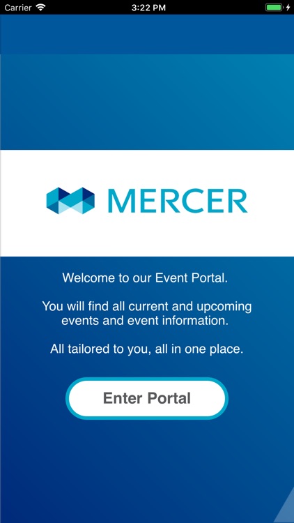 Mercer Event Portal