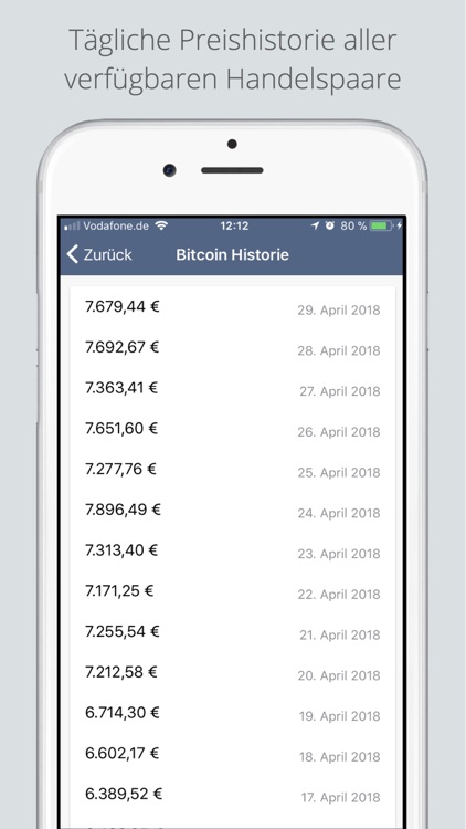 Bitcoin.de Marktplatz App screenshot-5