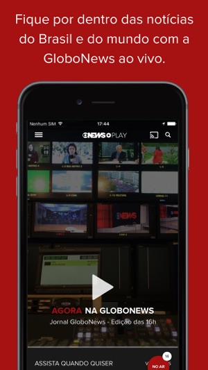 GloboNews Play na App Store