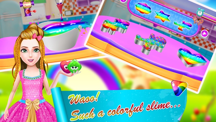 DIY Glitter Slime Maker Jelly screenshot-4