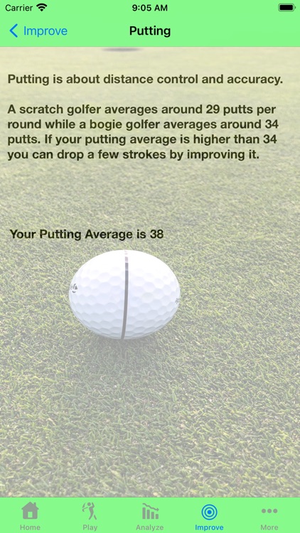 18Bogies Golf Stats Tracker screenshot-7