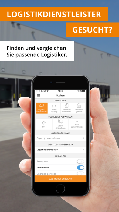 How to cancel & delete Gewerbegebiete - Logistik Immo from iphone & ipad 2