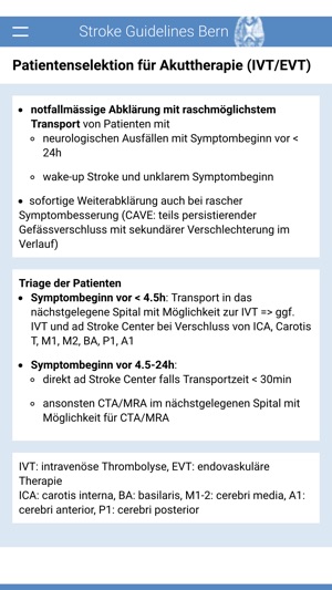 Stroke Guidelines Bern(圖3)-速報App