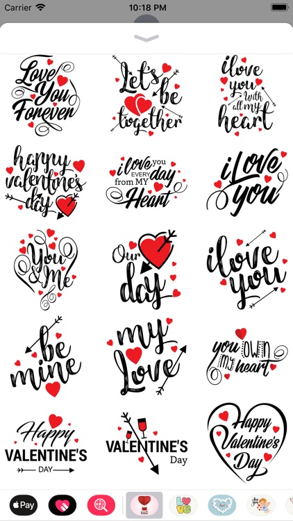 Love Stickers Valentine's Days screenshot-3